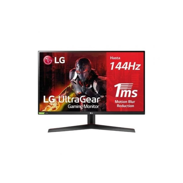 Monitor Gaming LG UltraGear 27GN800P-B 27"/ QHD/ 1ms/ 144Hz/ IPS/ Negro