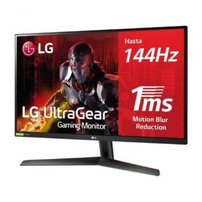 Monitor Gaming LG UltraGear 27GN800P-B 27"/ QHD/ 1ms/ 144Hz/ IPS/ Negro