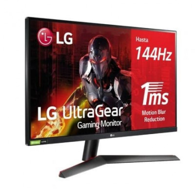 Monitor Gaming LG UltraGear 27GN800P-B 27"/ QHD/ 1ms/ 144Hz/ IPS/ Negro