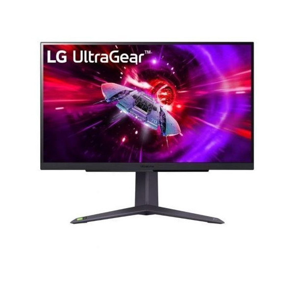 Monitor Gaming LG UltraGear 27GR75Q-B 27"/ QHD/ 1ms/ 165Hz/ IPS/ Regulable en altura/ Negro