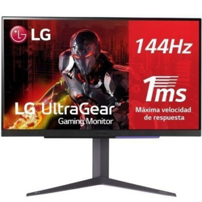 Monitor Gaming LG UltraGear 27GR93U-B 27"/ 4K/ 1ms/ 144Hz/ IPS/ Negro