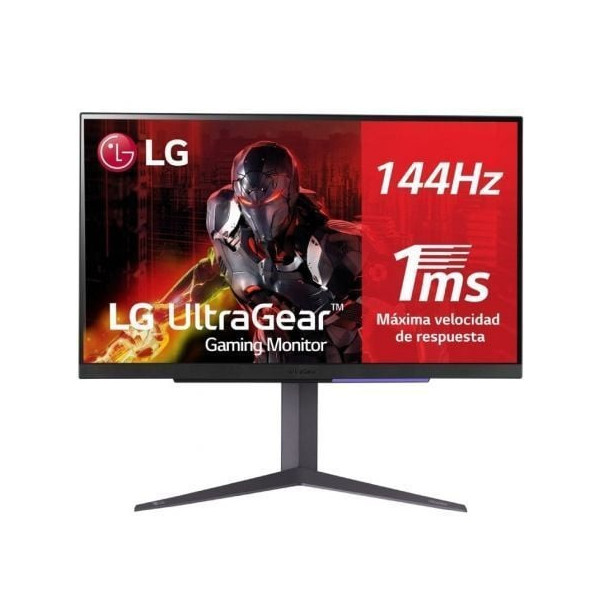 Monitor Gaming LG UltraGear 27GR93U-B 27"/ 4K/ 1ms/ 144Hz/ IPS/ Negro