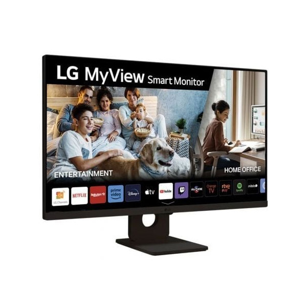 Smart Monitor LG MyView 27SR50F-B 27"/ Full HD/ Smart TV/ Multimedia/ Negro