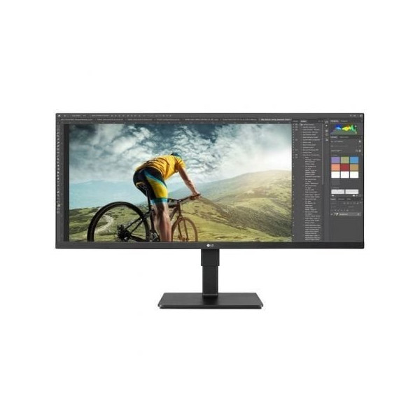 Monitor Profesional Ultrapanorámico LG 34BN670P-B 34"/ WFHD/ Multimedia/ Regulable en altura/ Negro