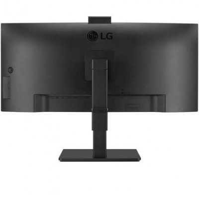 Monitor Profesional Ultrapanorámico Curvo LG 34BQ77QC-B 34"/ WQHD/ Webcam/ Multimedia/ Regulable en altura/ Negro