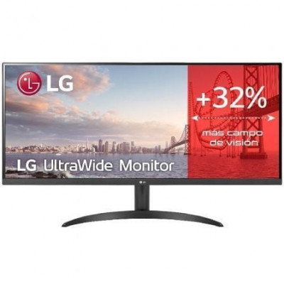 Monitor Profesional Ultrapanorámico LG 34WP500-B 34"/ WFHD/ Negro