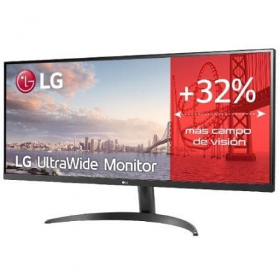 Monitor Profesional Ultrapanorámico LG 34WP500-B 34"/ WFHD/ Negro