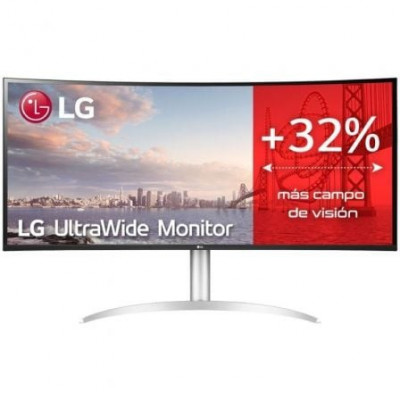 Monitor Profesional Ultrapanorámico Curvo LG 40WP95CP-W 39.7"/ 5K2K/ Multimedia/ Plata