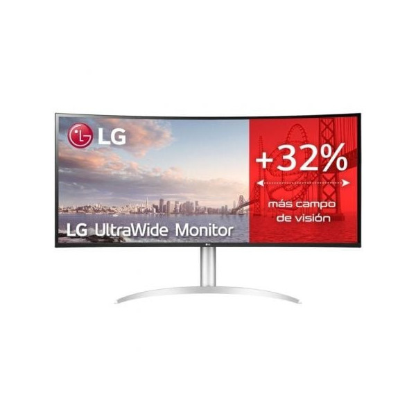 Monitor Profesional Ultrapanorámico Curvo LG 40WP95CP-W 39.7"/ 5K2K/ Multimedia/ Plata