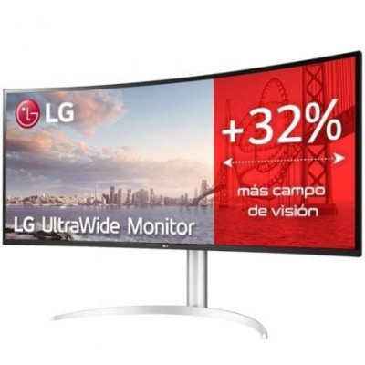 Monitor Profesional Ultrapanorámico Curvo LG 40WP95CP-W 39.7"/ 5K2K/ Multimedia/ Plata