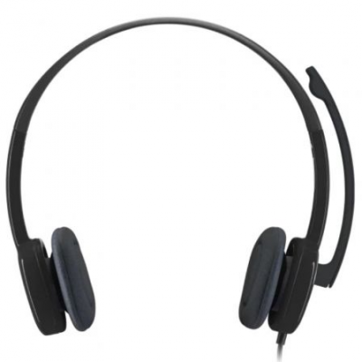 Auriculares Logitech H151/ con Micrófono/ Jack 3.5/ Negros