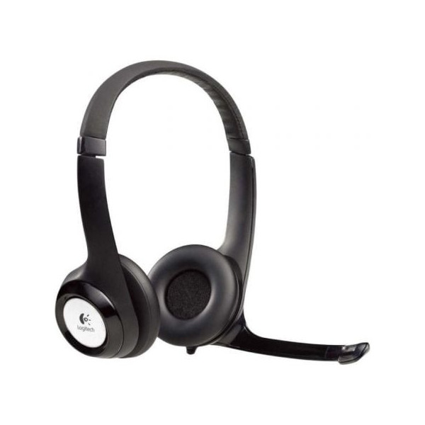 Auriculares Logitech H390/ con Micrófono/ USB/ Negros