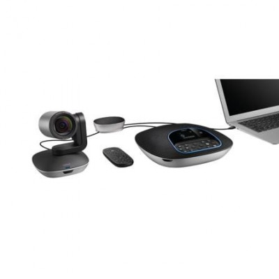 Sistema de  Videoconferencia Logitech Group/ Enfoque Automático/ Full HD