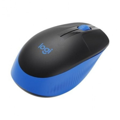 Ratón Inalámbrico Logitech M190/ Hasta 1000 DPI/ Azul