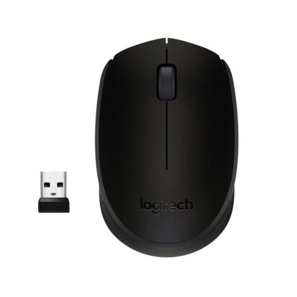 Ratón Inalámbrico Logitech B170/ Hasta 1000 DPI