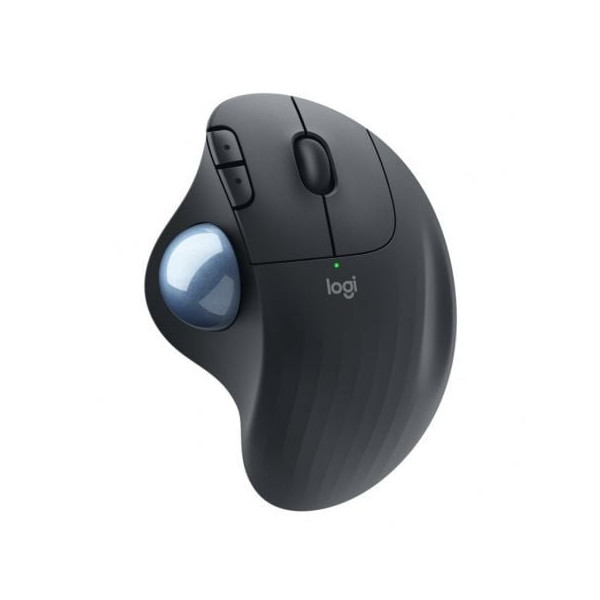 Ratón Trackball Inalámbrico por Bluetooth Logitech ERGO M575/ Hasta 2000 DPI/ Grafito