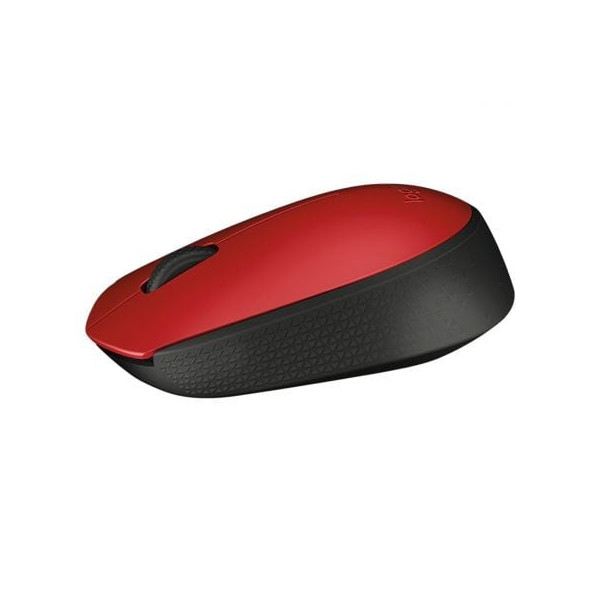 Ratón Inalámbrico Logitech M171/ Hasta 1000 DPI/ Rojo