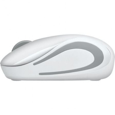 Ratón Mini Inalámbrico Logitech M187/ Hasta 1000 DPI/ Blanco