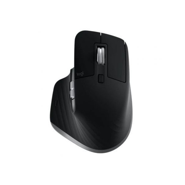 Ratón Ergonómico Inalámbrico por Bluetooth Logitech MX Master 3S For Mac/ Batería recargable/ Hasta 8000 DPI/ Gris Espacial