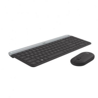 Teclado y Ratón Inalámbricos Logitech Slim Combo MK470