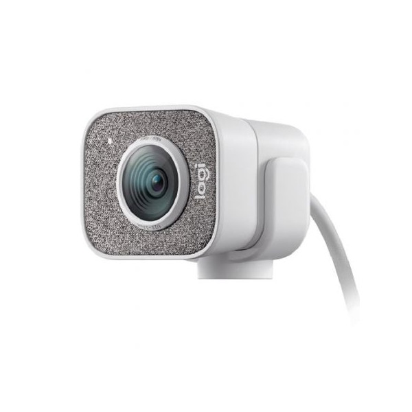 Webcam Logitech StreamCam/ Enfoque Automático/ 1920 x 1080 Full HD/ Blanca