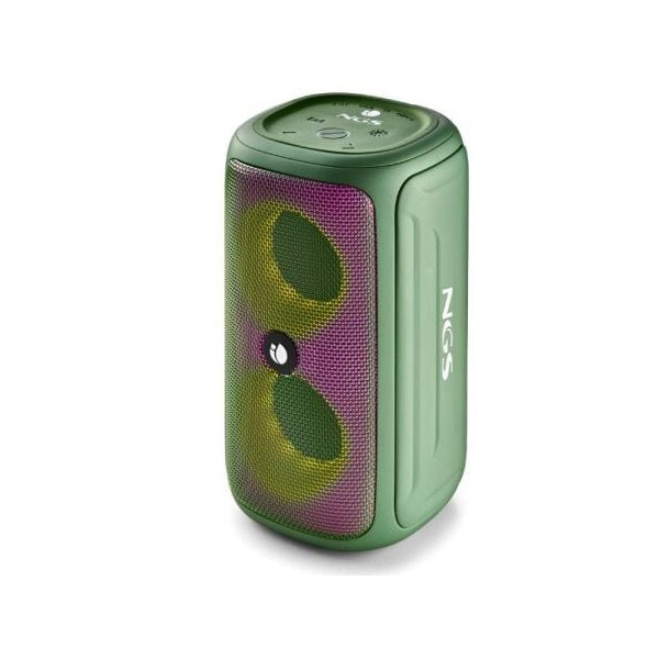 Altavoz con Bluetooth NGS Roller Beast/ 32W/ 2.0/ Verde