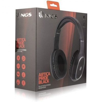 Auriculares Inalámbricos NGS Ártica Pride/ con Micrófono/ Bluetooth/ Negros