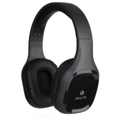 Auriculares Inalámbricos NGS Ártica Sloth/ con Micrófono/ Bluetooth/ Negros