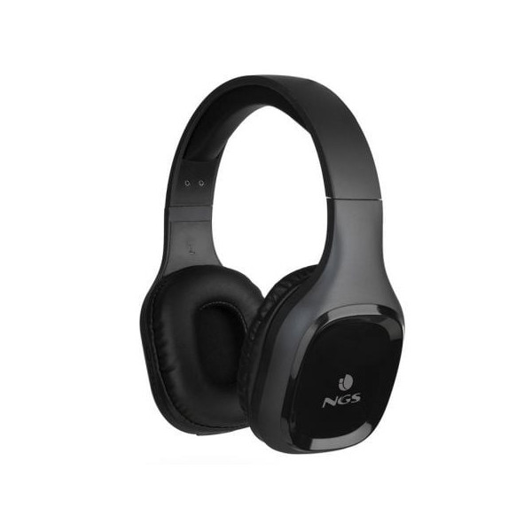 Auriculares Inalámbricos NGS Ártica Sloth/ con Micrófono/ Bluetooth/ Negros