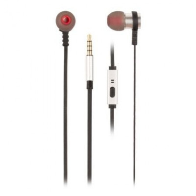 Auriculares Intrauditivos NGS Cross Rally/ con Micrófono/ Jack 3.5/ Plateados