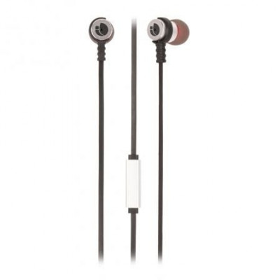 Auriculares Intrauditivos NGS Cross Rally/ con Micrófono/ Jack 3.5/ Plateados