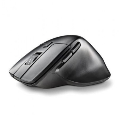 Ratón Inalámbrico por Bluetooth NGS HIT-RB/ Batería recargable/ Hasta 1600 DPI/ Negro