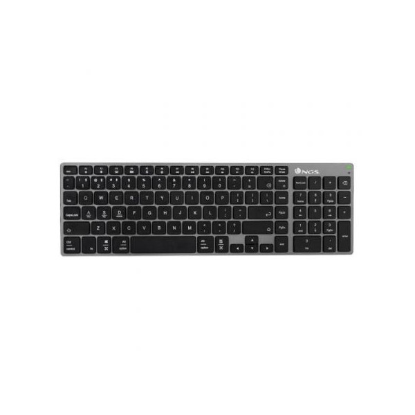 Teclado Inalámbrico por Bluetooth NGS Fortune-BT/ Gris