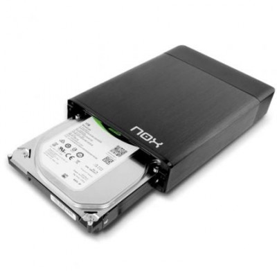 Caja Externa para Disco Duro de 3.5" Nox Lite 3.5''/ USB 3.0