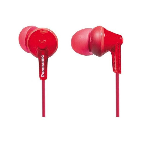 Auriculares Intrauditivos Panasonic RP-HJE125/ Jack 3.5/ Rojos