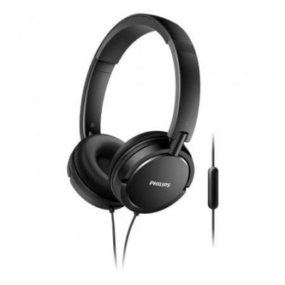 Auriculares Philips SHL5005/ con Micrófono/ Jack 3.5/ Negros