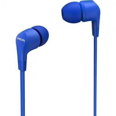 Auriculares Intrauditivos Philips TAE1105BL/ con Micrófono/ Jack 3.5/ Azules