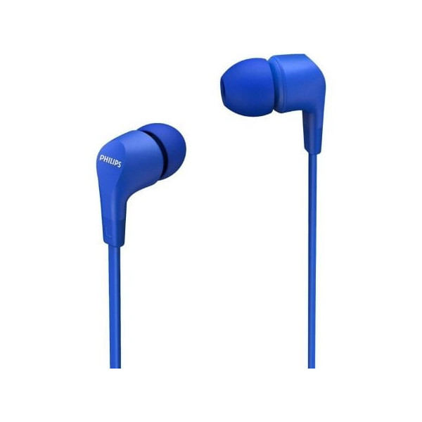 Auriculares Intrauditivos Philips TAE1105BL/ con Micrófono/ Jack 3.5/ Azules