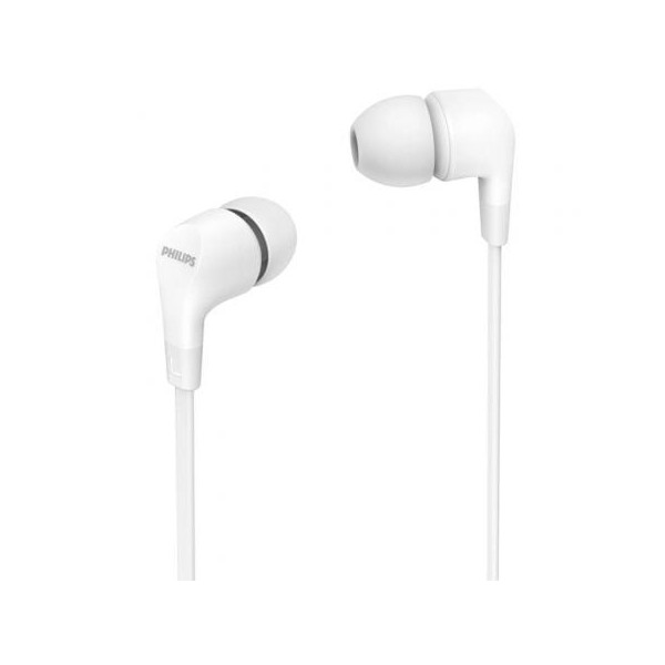 Auriculares Intrauditivos Philips TAE1105WT/ con Micrófono/ Jack 3.5/ Blancos