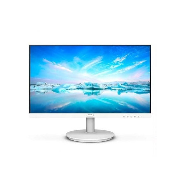 Monitor Philips 241V8AW 23.8"/ Full HD/ Multimedia/ Blanco