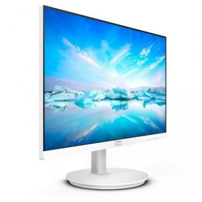 Monitor Philips 241V8AW 23.8"/ Full HD/ Multimedia/ Blanco