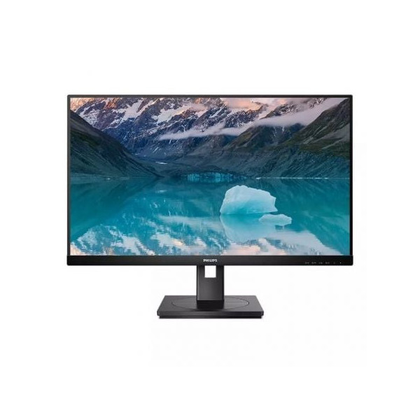 Monitor Profesional Philips 242S9JML 23.8"/ Full HD/ Multimedia/ Regulable en altura/ Negro