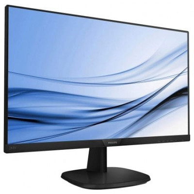 Monitor Philips 243V7QDAB 23.8"/ Full HD/ Multimedia/ Negro