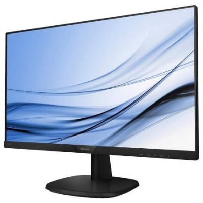 Monitor Philips 243V7QDAB 23.8"/ Full HD/ Multimedia/ Negro