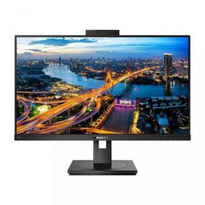 Monitor Profesional Philips 275B1H 27"/ QHD/ Webcam/ Multimedia/ Regulable en altura/ Negro