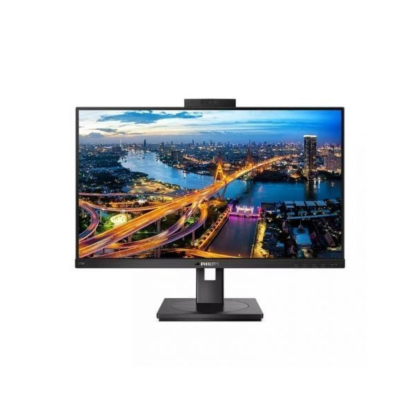 Monitor Profesional Philips 275B1H 27"/ QHD/ Webcam/ Multimedia/ Regulable en altura/ Negro