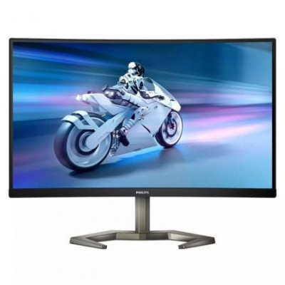 Monitor Gaming Curvo Philips 27M1C5200W 27"/ Full HD/ 0.5ms/ 240Hz/ VA/ Regulable en altura/ Negro