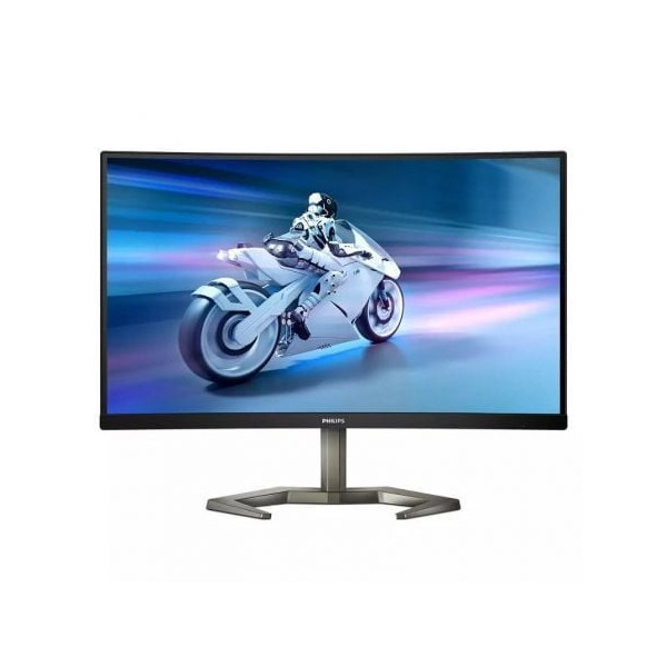 Monitor Gaming Curvo Philips 27M1C5200W 27"/ Full HD/ 0.5ms/ 240Hz/ VA/ Regulable en altura/ Negro