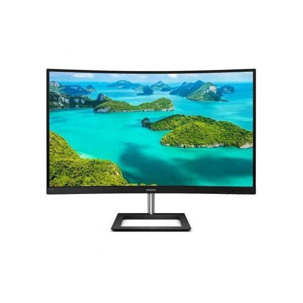 Monitor Profesional Curvo Philips E-Line 325E1C 31.5"/ QHD/ Negro