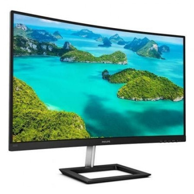 Monitor Profesional Curvo Philips E-Line 325E1C 31.5"/ QHD/ Negro